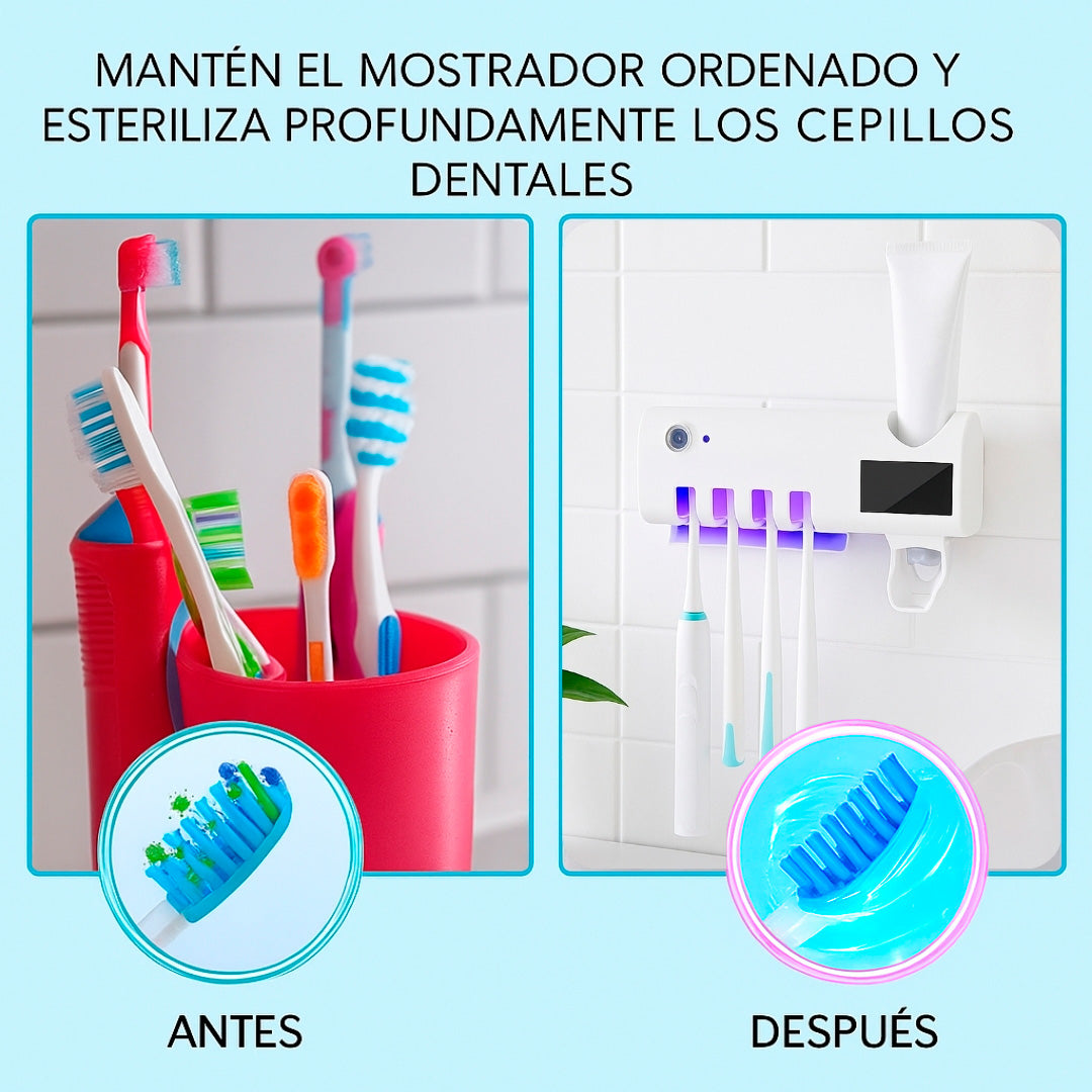SmileClean Desinfectante de cepillo de dientes UV